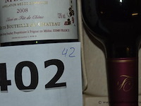 42x fles rode wijn, château fontaine de l'aubier, médoc, 2008, 75cl - afbeelding 3 van  3
