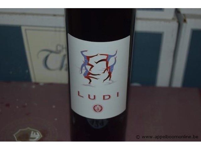 42x fles rode wijn, ludi, marche igt, 2004, 75cl - afbeelding 2 van  3