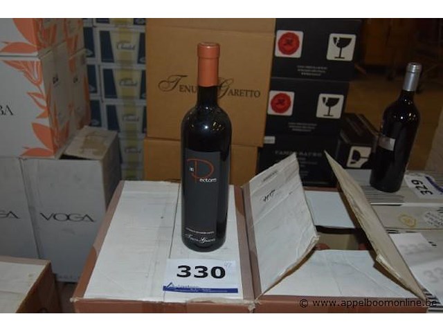 42x fles rode wijn, tenuta garetto, in pectore barbera d'asti superiore, 2012, 75cl - afbeelding 1 van  4