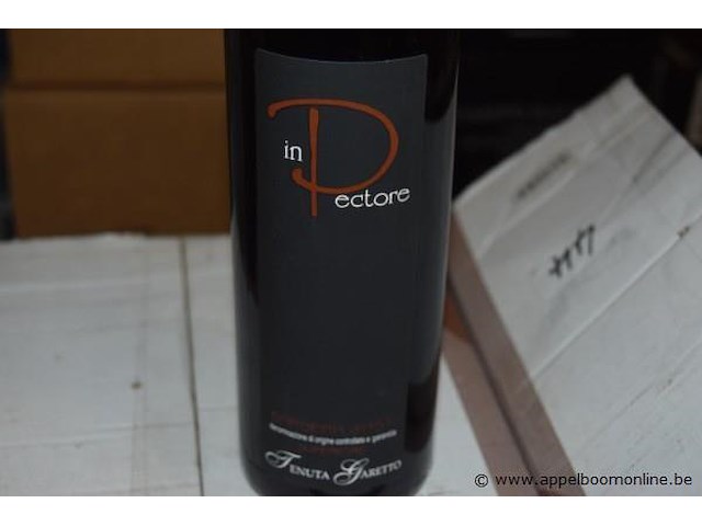 42x fles rode wijn, tenuta garetto, in pectore barbera d'asti superiore, 2012, 75cl - afbeelding 2 van  4