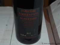 42x fles rode wijn, tenuta garetto, in pectore barbera d'asti superiore, 2012, 75cl - afbeelding 3 van  4