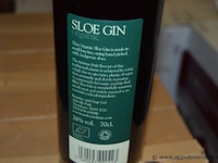 42x fles sloe gin, bramley & gage, organic, 26% vol., 70cl - afbeelding 3 van  4