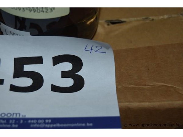 42x fles sloe gin, bramley & gage, organic, 26% vol., 70cl - afbeelding 4 van  4