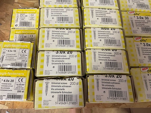 43 x dozen houtschroeven - afbeelding 2 van  5