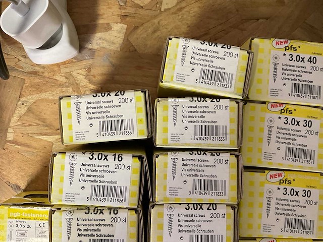 43 x dozen houtschroeven - afbeelding 3 van  5