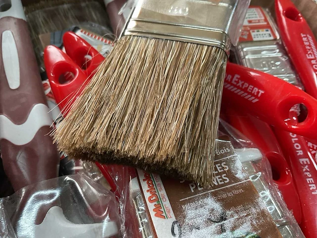 43 x platte verfborstels - afbeelding 7 van  8
