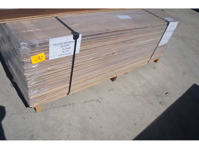 43,20 m² massief eiken parket 20mm clay oil - afbeelding 4 van  7