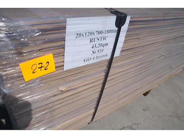 43,20 m² massief eiken parket 20mm clay oil - afbeelding 5 van  6