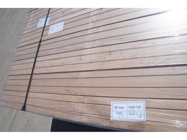 43,20 m² massief eiken parket 20mm clay oil - afbeelding 3 van  5