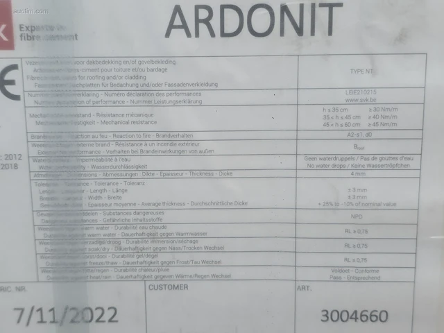 (4320x) vezelcement leien svk ardonit glad - afbeelding 5 van  5