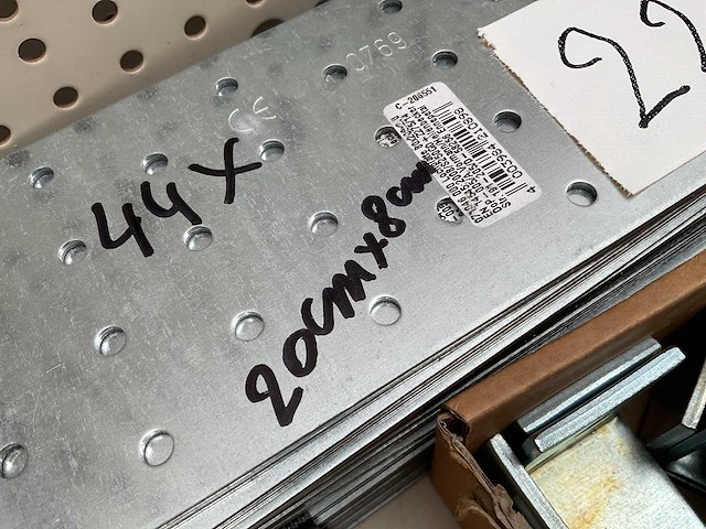 44 bevestiging platen 19 hoek verbinders - afbeelding 5 van  5