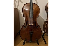 4/4 duitse cello (ca. 1880) - afbeelding 1 van  11