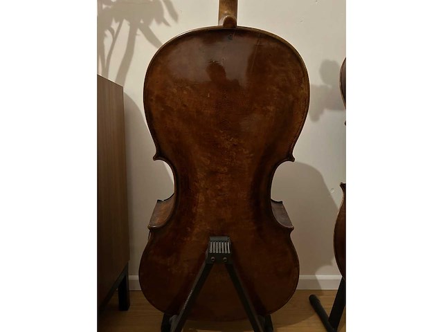 4/4 duitse cello (ca. 1880) - afbeelding 4 van  11