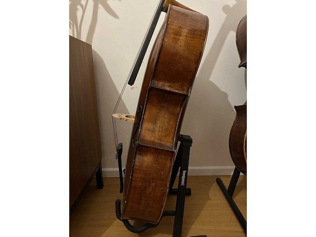 4/4 duitse cello (ca. 1880) - afbeelding 5 van  11