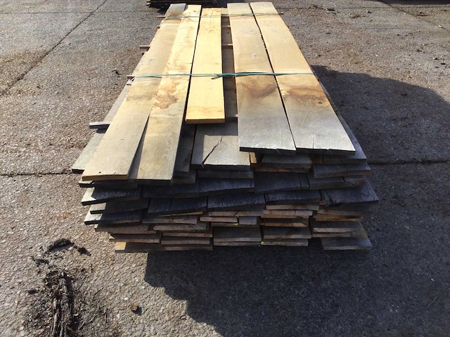 4/4 eiken planken - afbeelding 2 van  8
