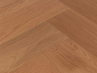 44 m2 parket eiken visgraat - 660 x 110 x 14 mm - afbeelding 1 van  4