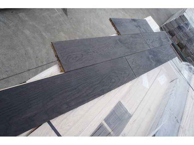 44,54 m² massief eiken parket 20mm graphit oil - afbeelding 6 van  9