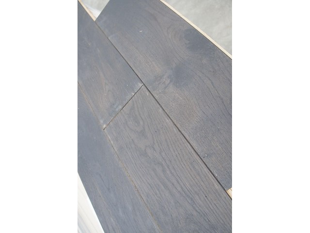 44,54 m² massief eiken parket 20mm graphit oil - afbeelding 2 van  9