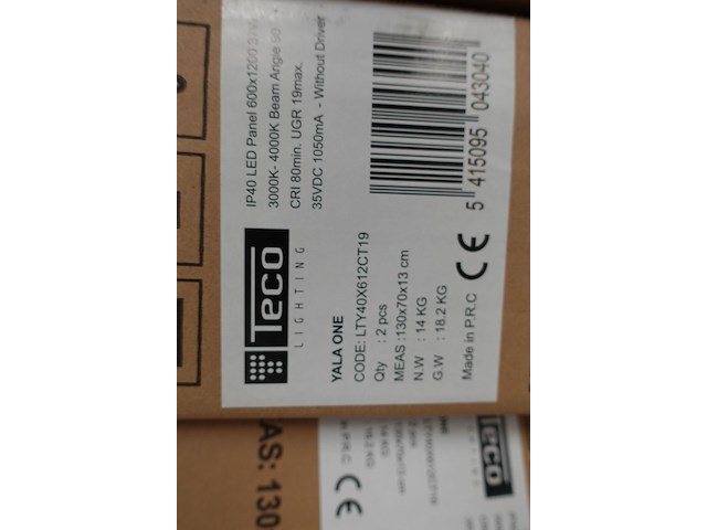 44x led-paneel - afbeelding 3 van  6
