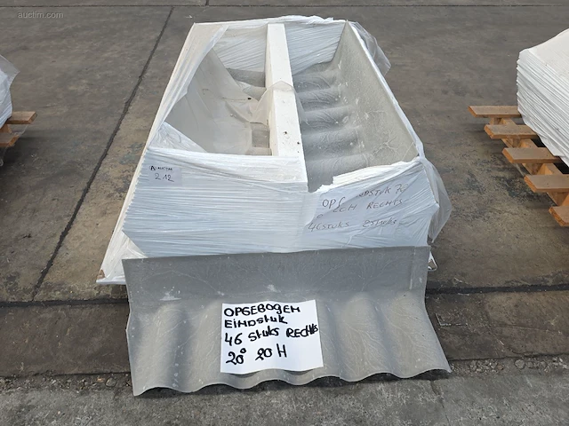 (44x) vezelcement hulpstukken voor golfplaten svk - afbeelding 2 van  2