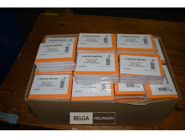 ±44x4st notitieblokjes 10,5x7,4cm - afbeelding 1 van  2