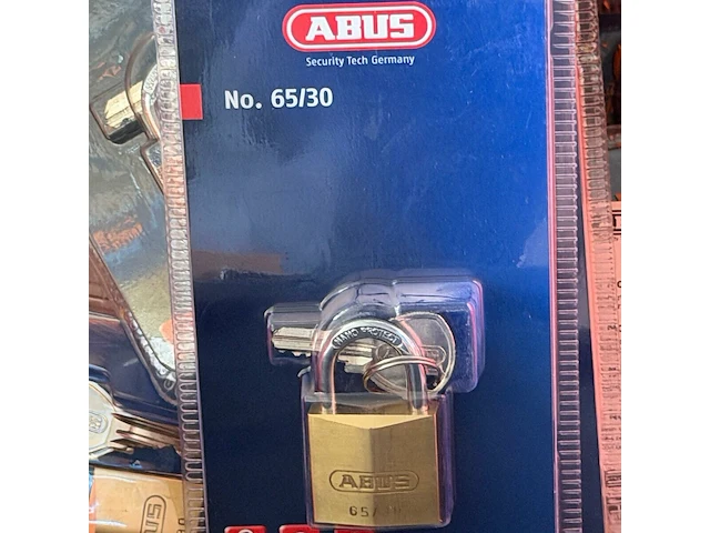 45 abus hangsloten - afbeelding 4 van  5