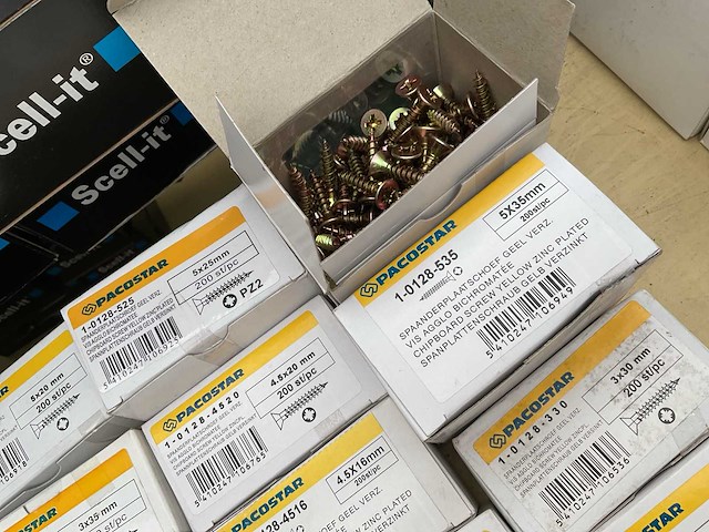 45 dozen houtschroeven - afbeelding 7 van  7