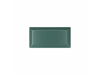 (4,5 m²) glanzend groene wandtegels w.7,5 x l.15 cm metro artens - afbeelding 5 van  5