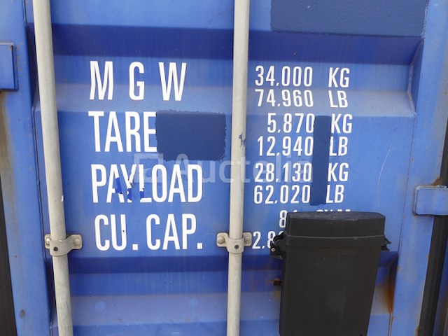 45ft yangzhou tl-45ckl dekzeil zeecontainer - afbeelding 2 van  12