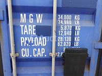 45ft yangzhou tl-45ckl dekzeil zeecontainer - afbeelding 2 van  12