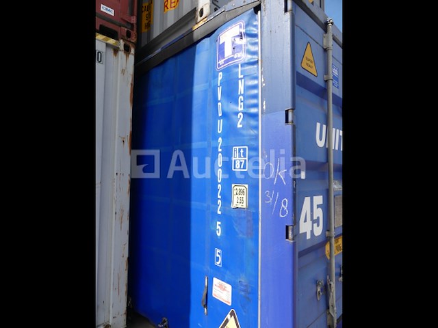 45ft yangzhou tl-45ckl dekzeil zeecontainer - afbeelding 3 van  12