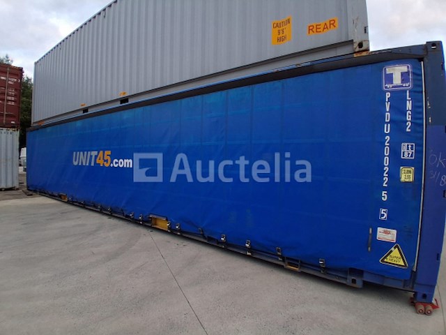 45ft yangzhou tl-45ckl dekzeil zeecontainer - afbeelding 4 van  12