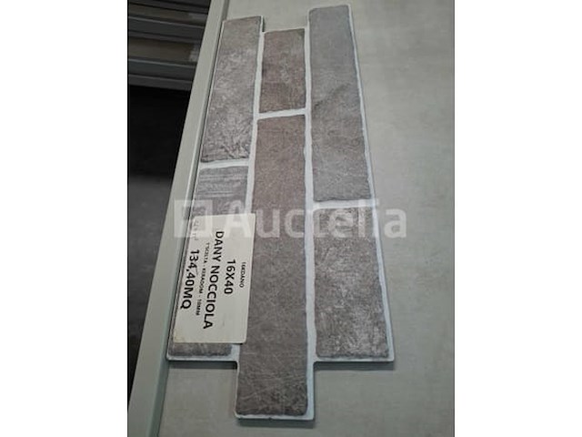 45m² dany nocciola 16x40, brikett-effect, nieuw verpakt - afbeelding 2 van  2
