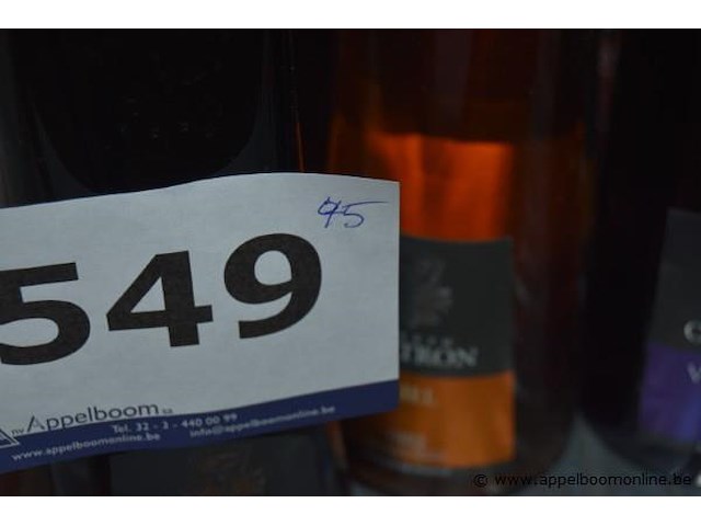 45x fles diverse likeuren en eaux-de-vie, wo. joseph cartron, mielo, petit pekêt, liqueur de poire williams, mette - afbeelding 5 van  5