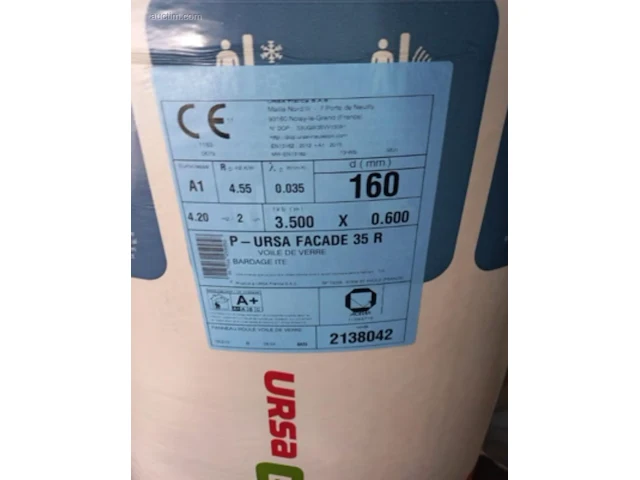 (45x) rollen isolatie ursa p-ursa facade 35r - afbeelding 2 van  2
