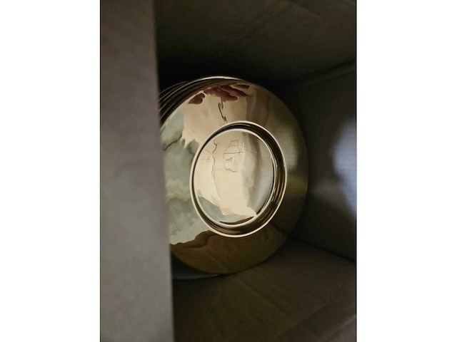 45x serax - san pellegrino - gouden borden 21cm - afbeelding 2 van  3