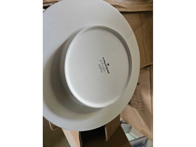 45x serax - san pellegrino - gouden borden 21cm - afbeelding 3 van  3