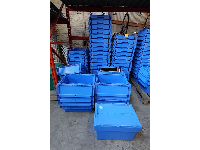 45x stapelbare kunststof box auer packaging - afbeelding 1 van  6