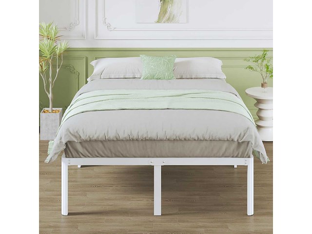 46 cm hoog 180 x 200 super kingsize bedframe met afgeronde hoeken - afbeelding 5 van  5