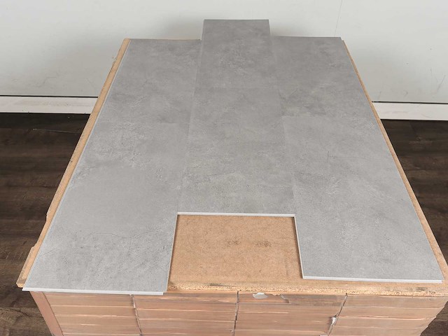 46 m2 pvc click vinyl tegel met xps onderlaag - 610 x 305 x 4+1 mm - afbeelding 3 van  4