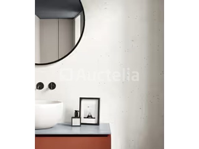 46m² micro white 120x120 rectified, terrazo-effect, vloer en muur, nieuw verpakt - afbeelding 2 van  2