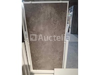 46m² over taupe 60x120 rectificatie, beton effect, vloer en muur - afbeelding 2 van  2