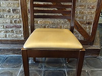 46x houten stoel euro chair - afbeelding 3 van  6