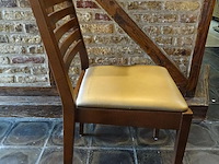 46x houten stoel euro chair - afbeelding 4 van  6