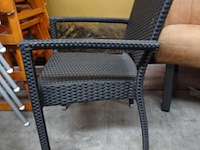 46x wicker stoel gunaco - afbeelding 3 van  4