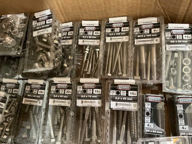 47 dozen inox bevestigingen - afbeelding 10 van  13