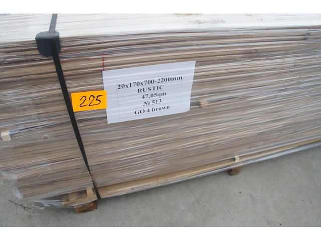 47,05 m² massief eiken parket 20mm clay oil - afbeelding 7 van  8