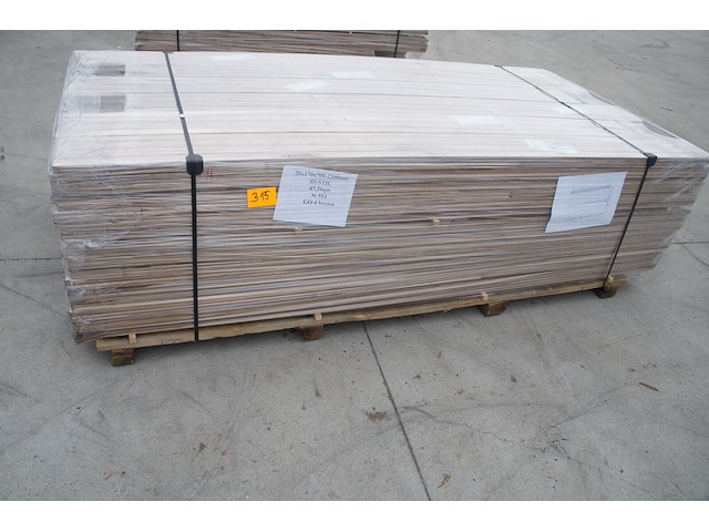 47,26 m² massief eiken parket 20mm clay oil - afbeelding 7 van  9