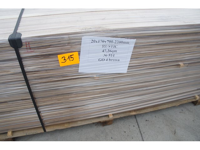 47,26 m² massief eiken parket 20mm clay oil - afbeelding 8 van  9