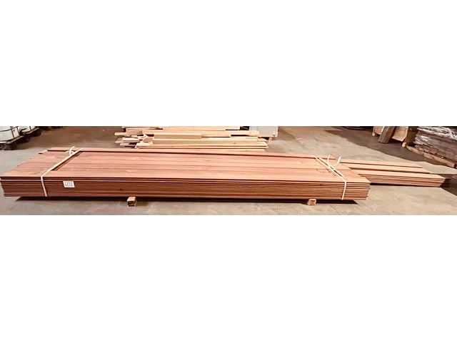 47m² massaranduba terrasplank model hardwoodclip lengte 4000-5500-5700mm - afbeelding 3 van  5